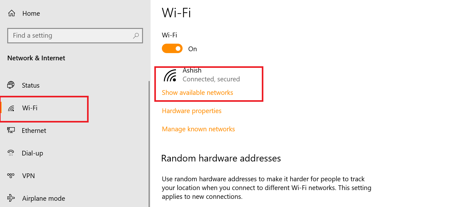 how to connect wifi to PC