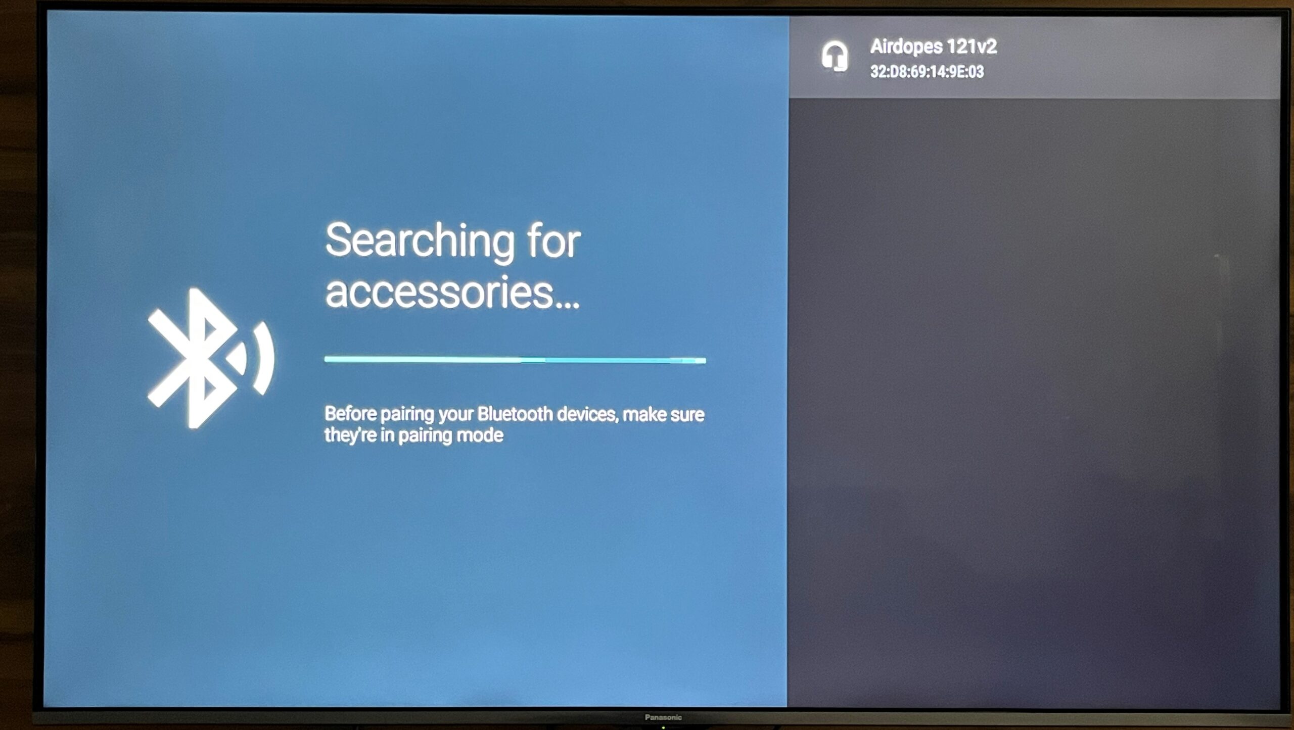 Panasonic Smart Tv Bluetooth connectivity process